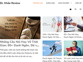 'drkhoe.vn' screenshot