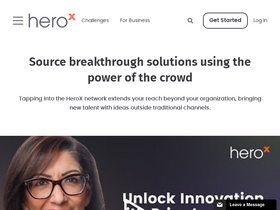 'herox.com' screenshot