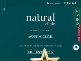 'natural.clinic' screenshot