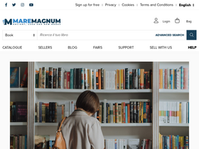 'maremagnum.com' screenshot