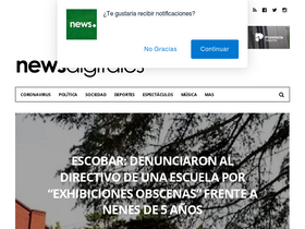 'newsdigitales.com' screenshot