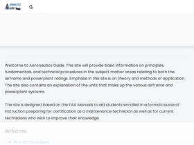 'aircraftsystemstech.com' screenshot