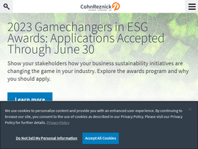 'cohnreznick.com' screenshot