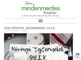 'mindenmentes.hu' screenshot