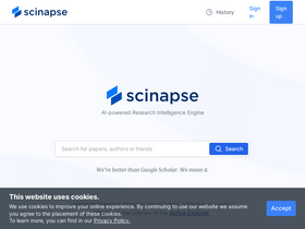 'scinapse.io' screenshot