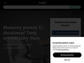 'homify.pl' screenshot