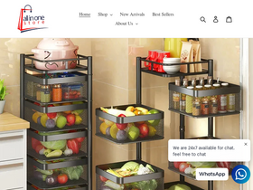 All-In-One Store website screenshot
