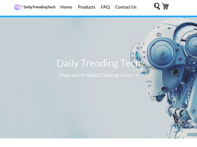 'dailytrendingtech.com' screenshot