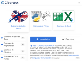 'cibertest.com' screenshot