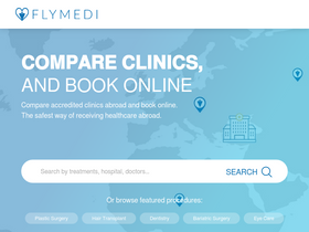 'flymedi.com' screenshot