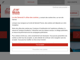 'generali.fr' screenshot