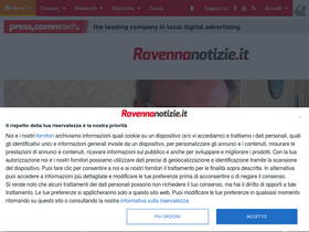 'ravennanotizie.it' screenshot