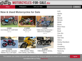 'motorcycles-for-sale.biz' screenshot