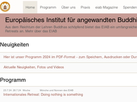 'eiab.eu' screenshot