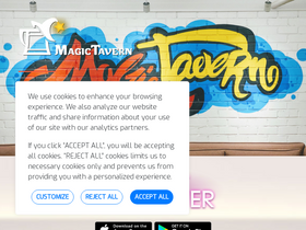 'magictavern.com' screenshot