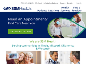 'ssmhealth.com' screenshot