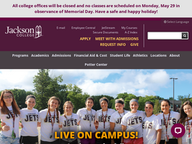 'jccmi.edu' screenshot