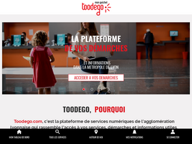 'toodego.com' screenshot