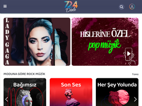 '724dinle.com' screenshot