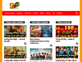 't2blive.com' screenshot