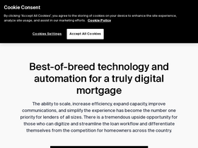'icemortgagetechnology.com' screenshot