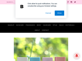 'britishbeautyblogger.com' screenshot