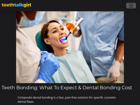 'teethtalkgirl.com' screenshot