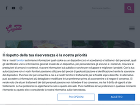 'cucinaconmegraziellaeraffaele.it' screenshot