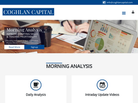 'coghlancapital.com' screenshot