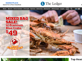 'theledger.com' screenshot