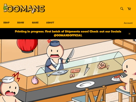 oomans.com homepage screenshot