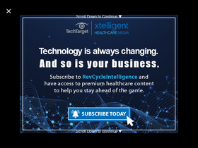 'revcycleintelligence.com' screenshot