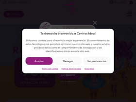 'centrosideal.com' screenshot