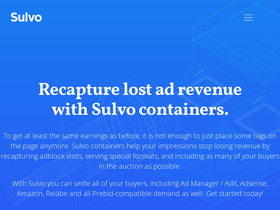 'sulvo.com' screenshot