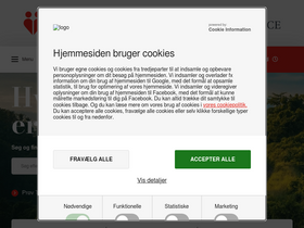 'sikkerrejse.dk' screenshot