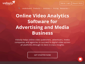 'vidooly.com' screenshot