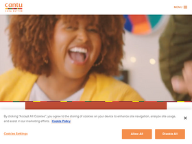 'cantubeauty.com' screenshot