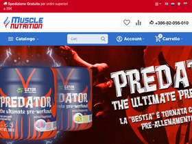 'musclenutrition.com' screenshot