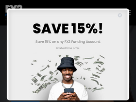 'fx2funding.com' screenshot