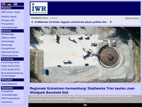 'iwr.de' screenshot