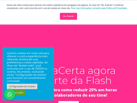 'folhacerta.com' screenshot