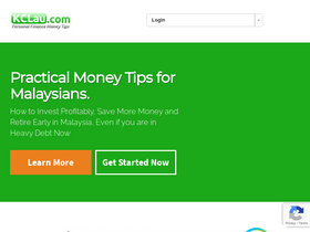 'kclau.com' screenshot