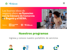 'fondoemprender.com' screenshot