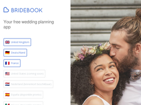 'bridebook.com' screenshot