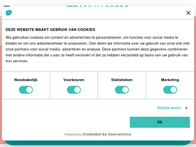 'teamkappers.nl' screenshot