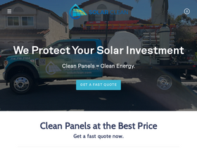 solarclean.com homepage screenshot
