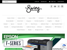 'swingdesign.com' screenshot