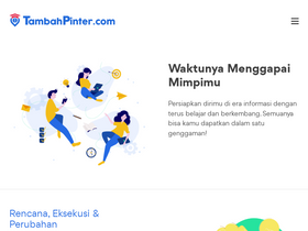 'tambahpinter.com' screenshot