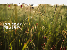 guidryorganicfarms.com homepage screenshot