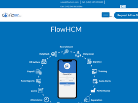 'flowhcm.com' screenshot